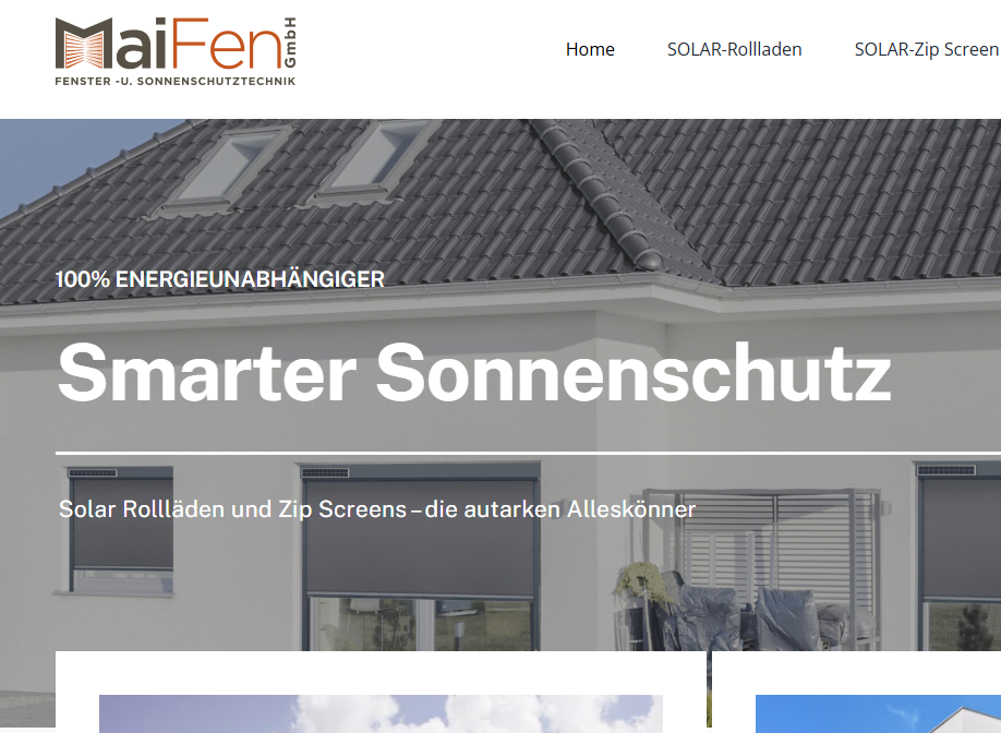 Der Solarrollladen – Google Ads